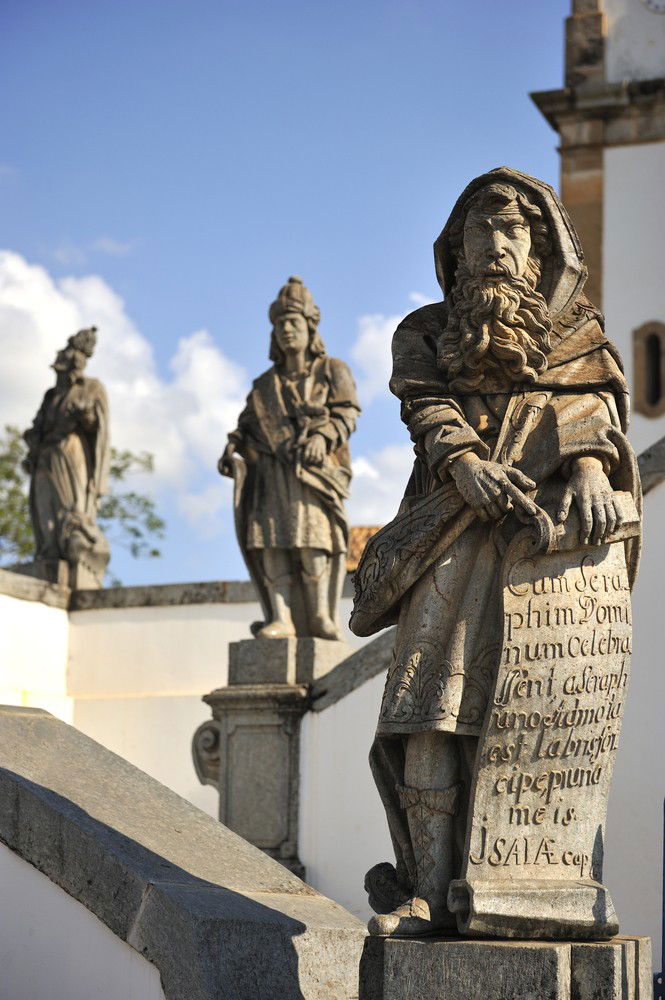 Profeta Isaías, escultura de Aleijadinho