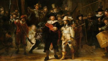 Quadro A Ronda Noturna, de Rembrandt