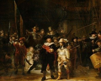 Quadro A Ronda Noturna, de Rembrandt