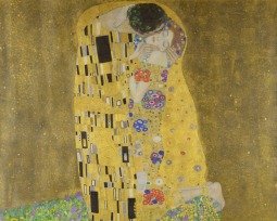 Quadro O Beijo, de Gustav Klimt