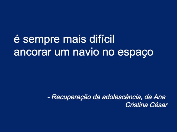 Recuperação da adolescência