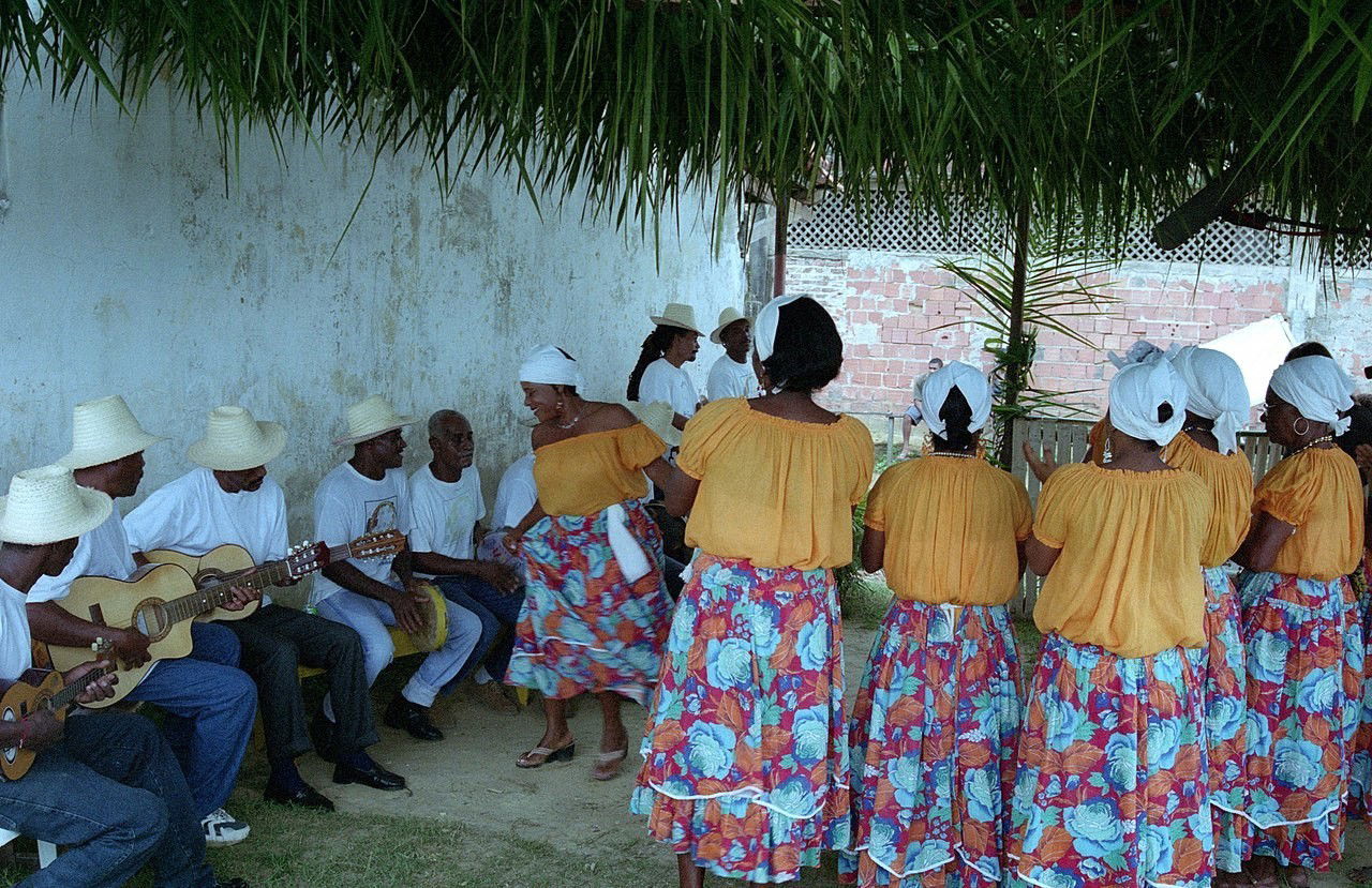 Samba de roda do Recôncavo baiano. Foto: Maria Eugenia Tita