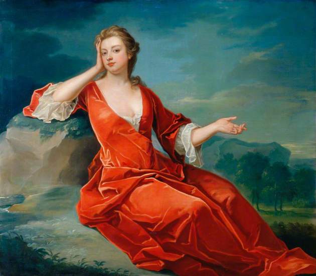 Representação de Sarah Churchill, a verdadeira Duquesa de Marlborough.