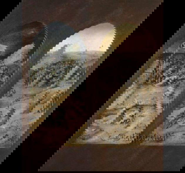 A tentação de Santo Antônio.