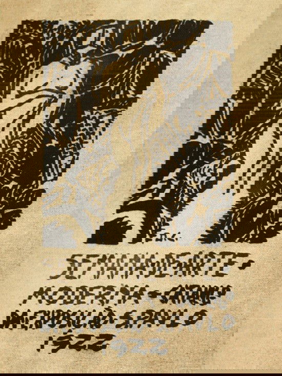 Capa do catálogo da exposição feita por Di Cavalcanti