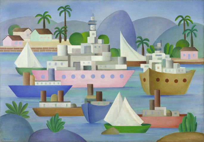 Porto I Tarsila do Amaral