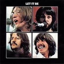 Capa do álbum Let it be de 1970.