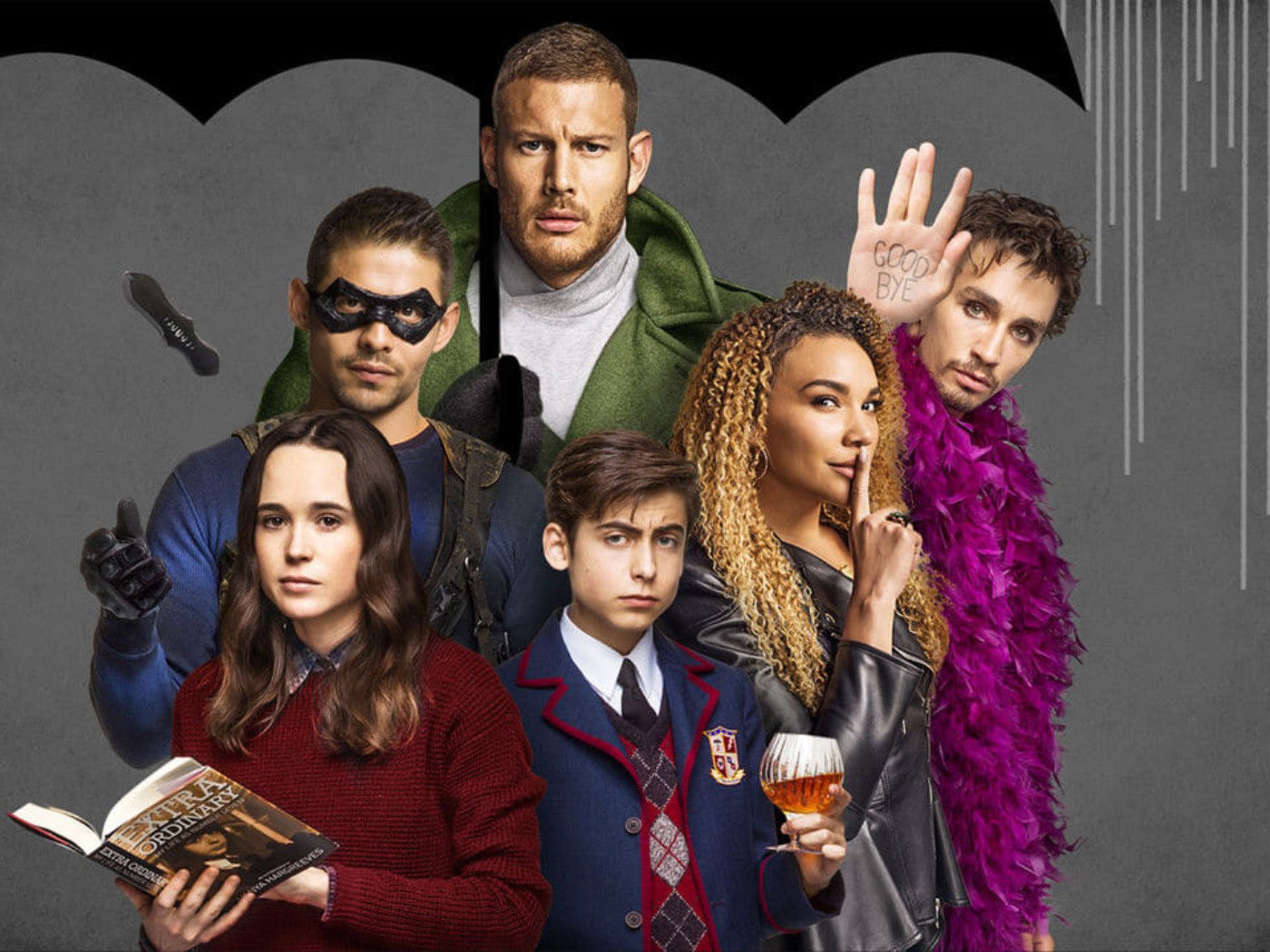 Cena da série The Umbrella Academy