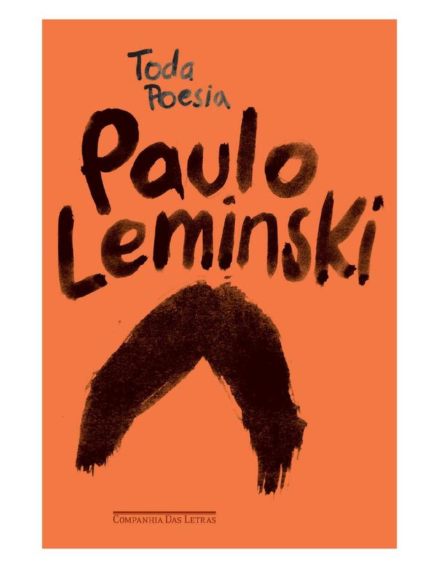Capa da publicação Toda poesia, de Paulo Leminski.