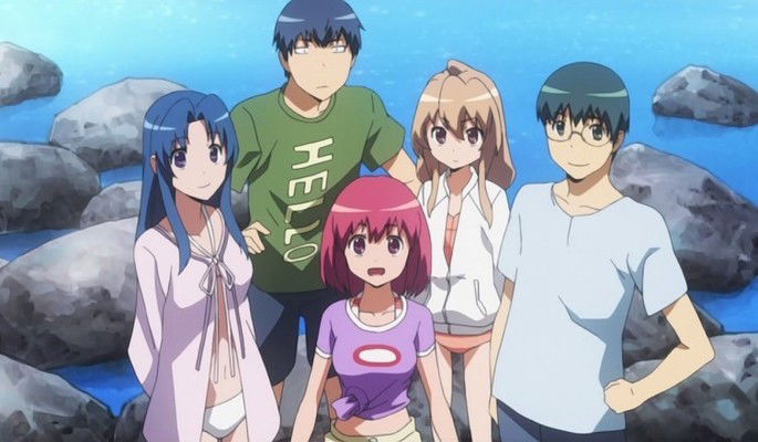 Cena do anime Toradora!