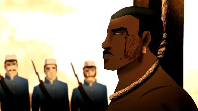 cena da animação Uma história de amor e fúria