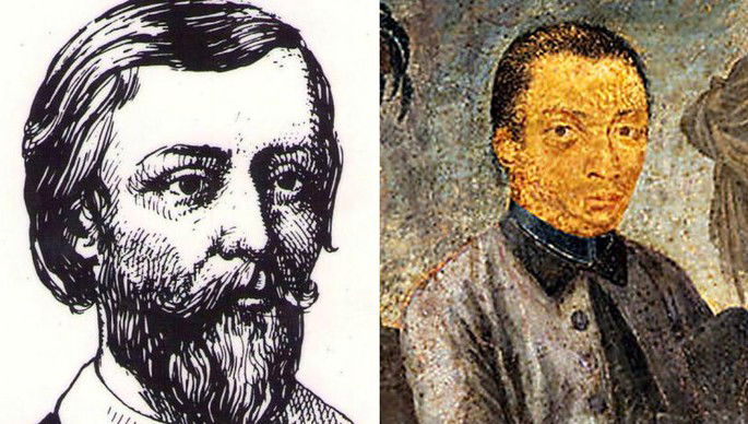 Gregório de Matos (na literatura) e Aleijadinho (nas artes plásticas) foram os grandes nomes do Barroco brasileiro.