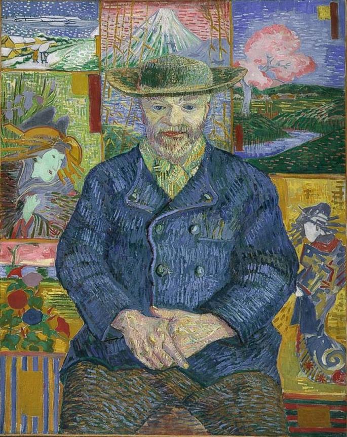 Retrato de Père Tanguy (1887), de Van Gogh