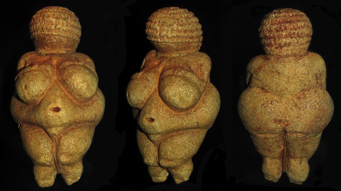 estatueta pré-histórica Vênus de willendorf