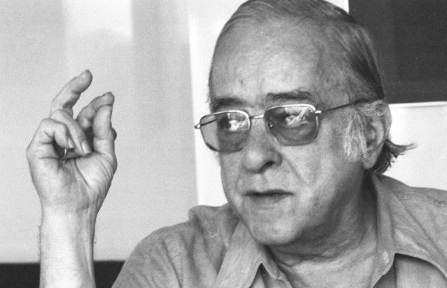 Retrato de Vinícius de Moraes.