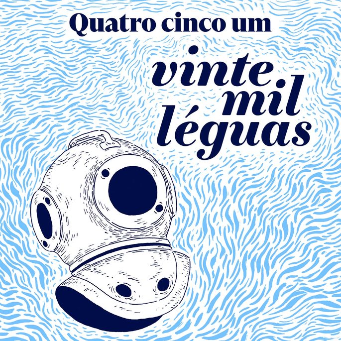 cartaz do podcast vinte mil léguas