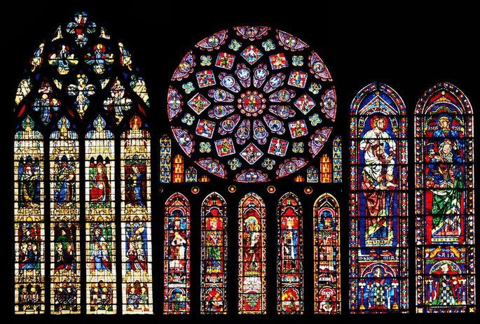 Vitrais da Catedral de Chartres (França)